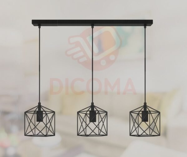 Lámpara Colgante de Candelabros Vintage